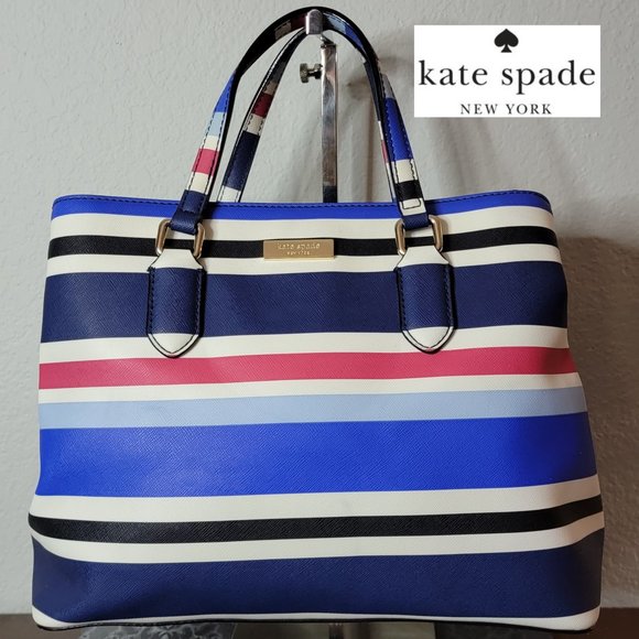 kate spade Handbags - KATE SPADE EVANGELIE LAUREL WAY CRUISE STRIPE BAG